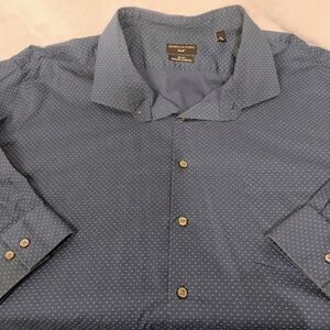 Shaquille O'Neal XLG Big & Tall Long Sleeve Cooling Shirt Mens 20 34/35 Shaq K